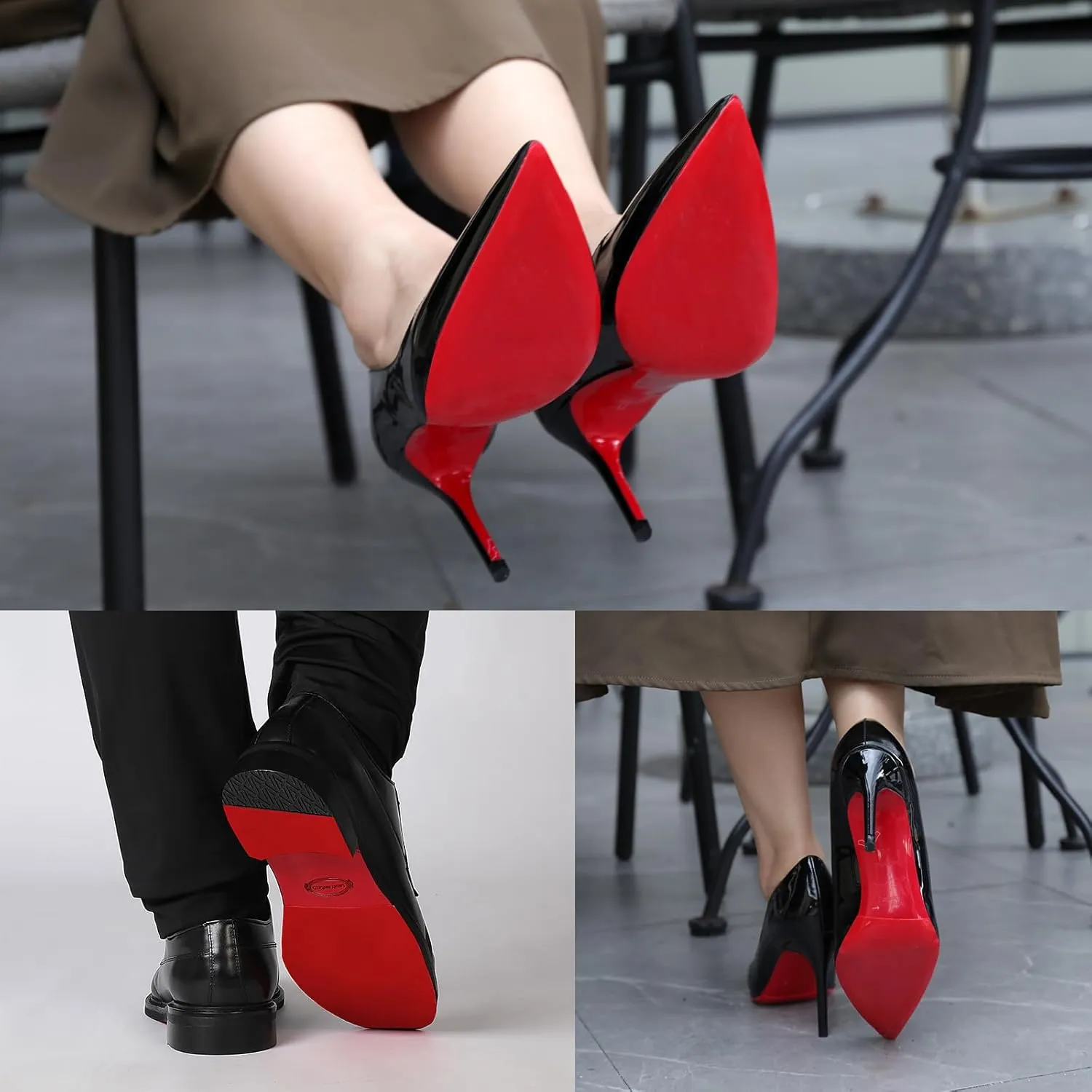 39 in Red Bottom Shoe Protector for Christian Louboutin Heels, Self-Adhesive Sole Guard for Women & Men, Anti-Slip Red Sole Protector Pads to Protect Louboutin Shoe Bottoms（5 * 39 in）