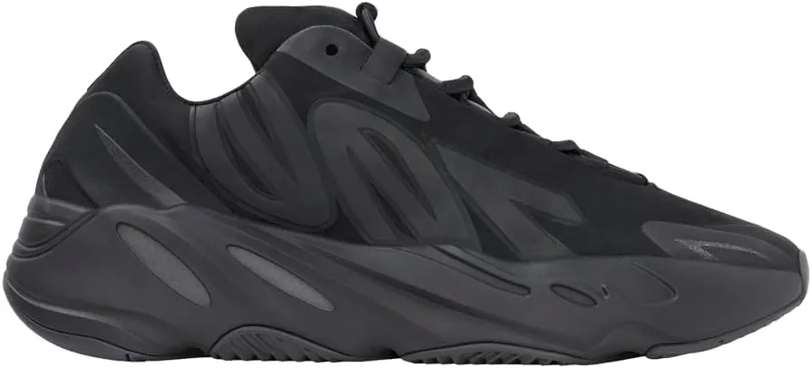 adidas Mens Yeezy 700 Mnvn Lace Up Sneakers Shoes Casual - Black