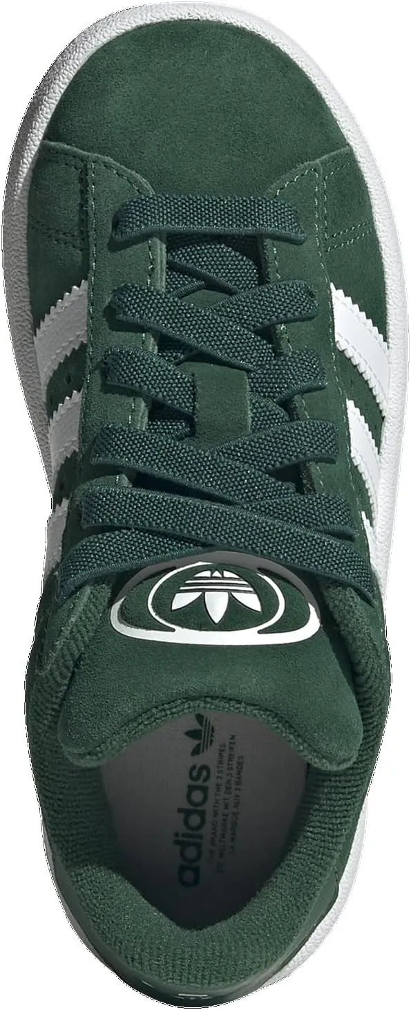 Adidas Orininals Campus 00s CF EL - Boys' Preschool (JI4332, Dark Green/White/Gum)