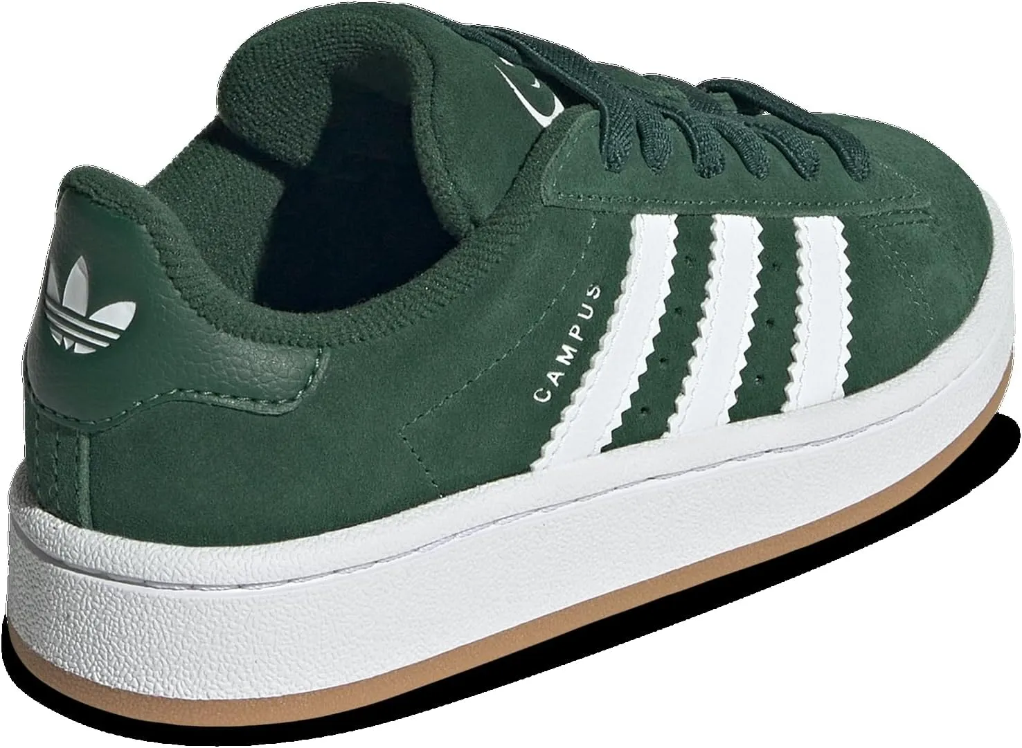 Adidas Orininals Campus 00s CF EL - Boys' Preschool (JI4332, Dark Green/White/Gum)