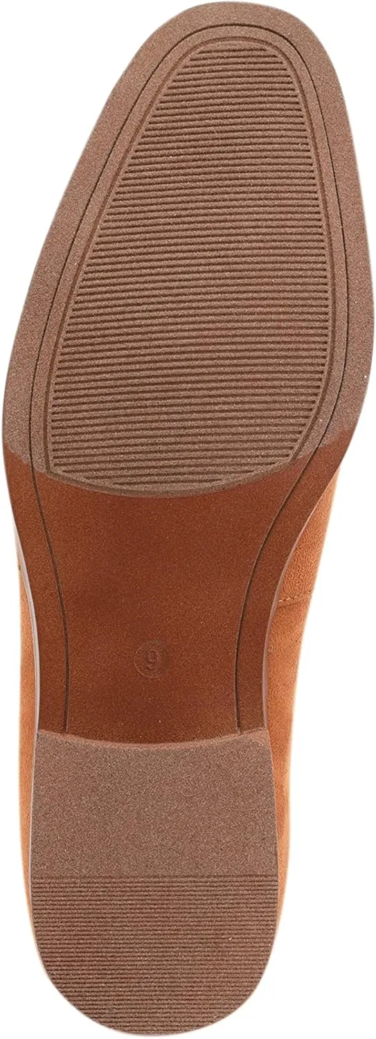Amali Bradford - Microfiber Men's Slip-On Loafer with Gold Metal Bit - Smoking Slip On Dress Shoes for Men - Microfiber Formal Loafers for Men