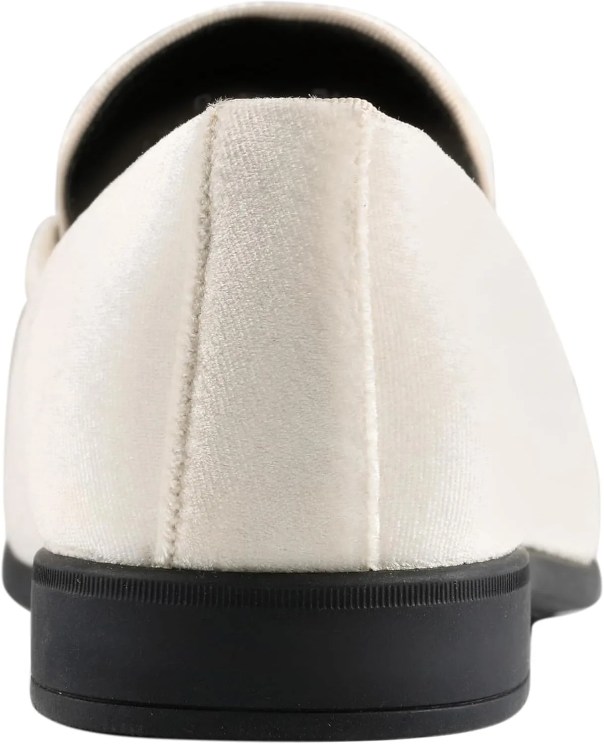Amali Bradford - Microfiber Men's Slip-On Loafer with Gold Metal Bit - Smoking Slip On Dress Shoes for Men - Microfiber Formal Loafers for Men