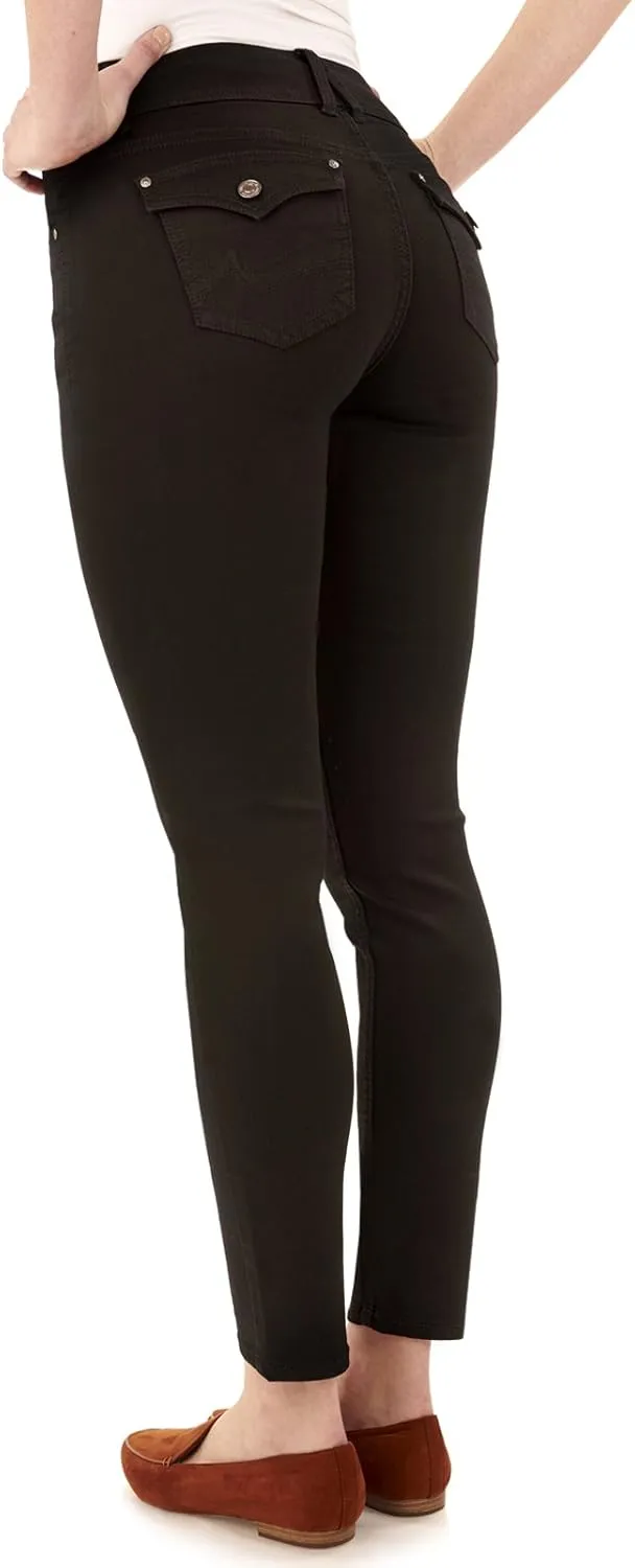 Angels Forever Young Women's Curvy Skinny Jeans