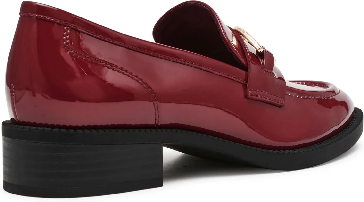 Anne Klein Womens Korrie Buckle Loafers