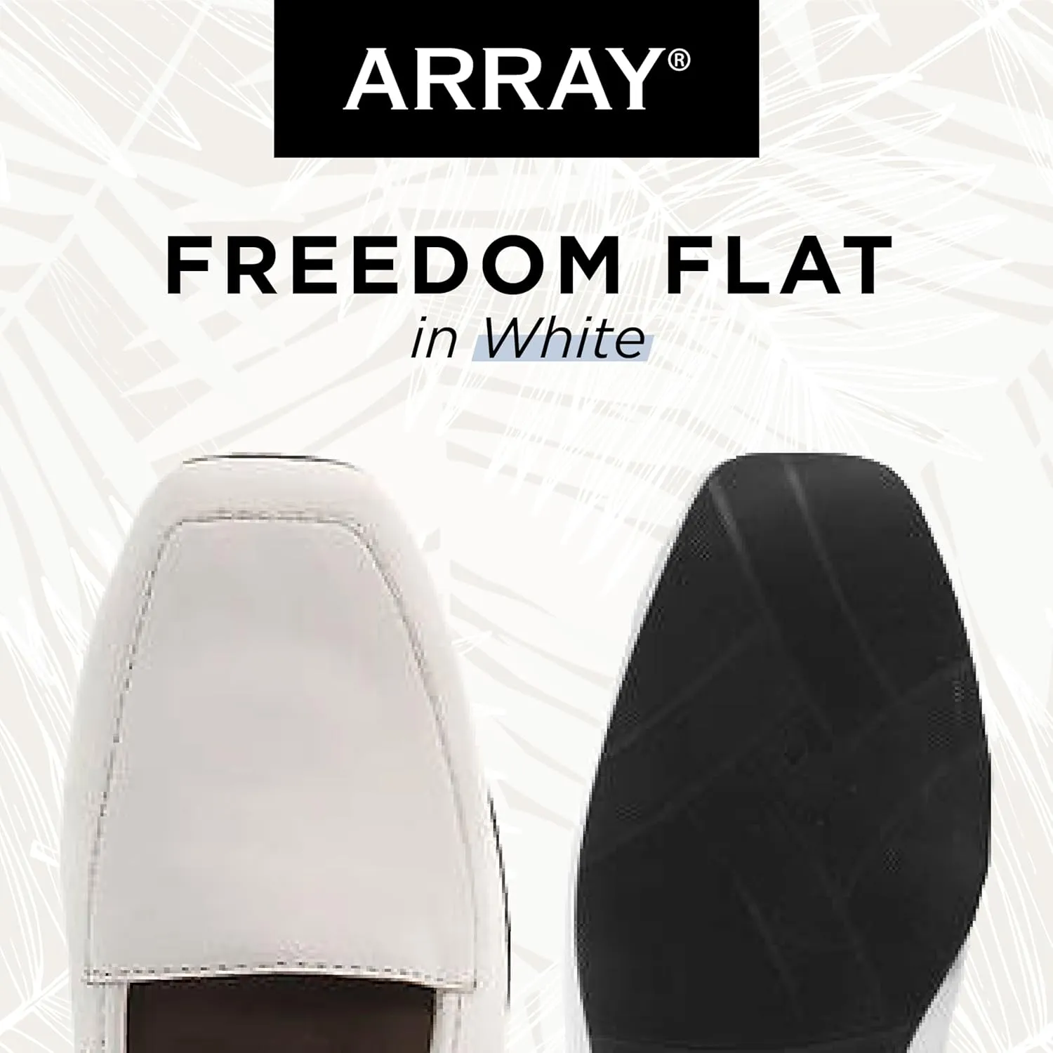 ARRAY Women’s Freedom Leather Slip-On Dress Flat