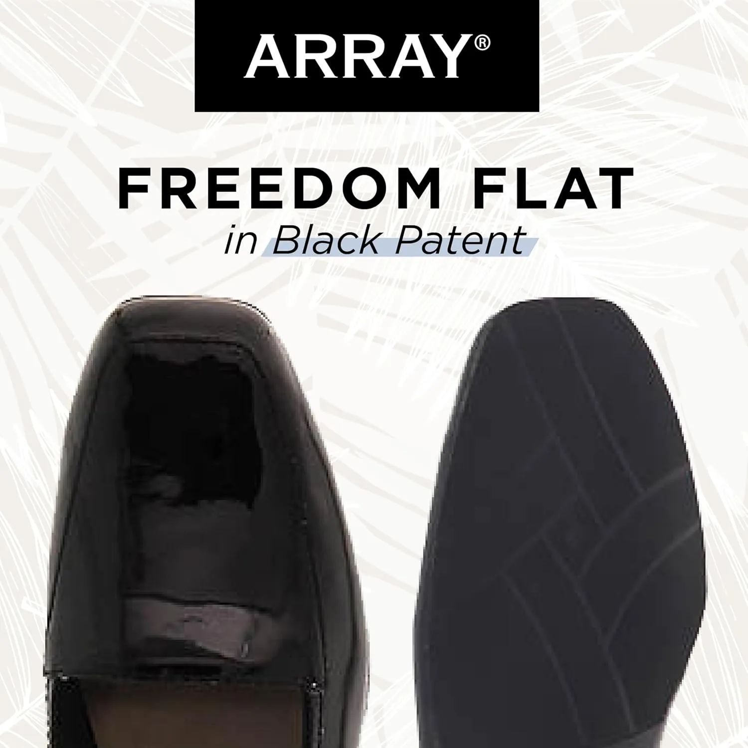 ARRAY Women’s Freedom Leather Slip-On Dress Flat