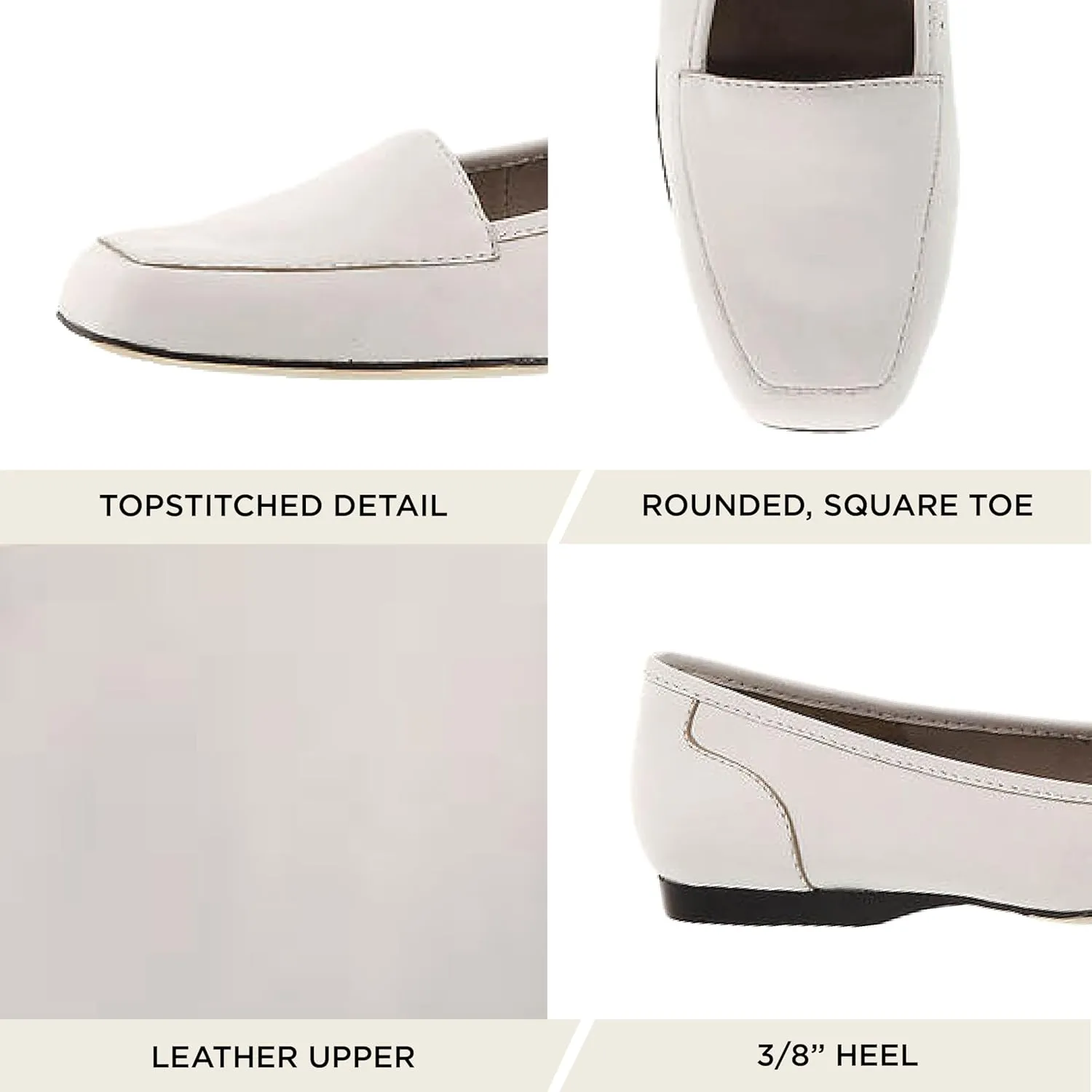ARRAY Women’s Freedom Leather Slip-On Dress Flat