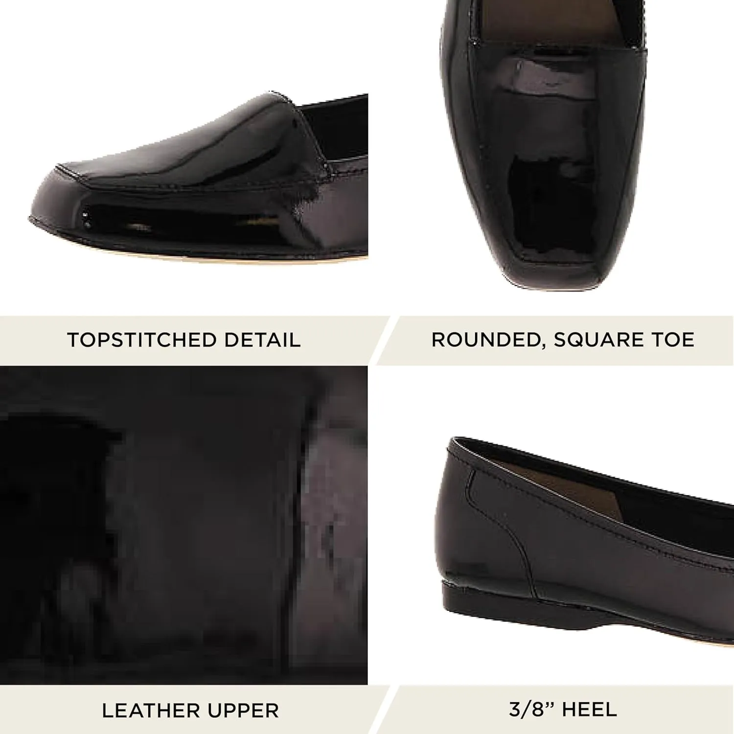 ARRAY Women’s Freedom Leather Slip-On Dress Flat