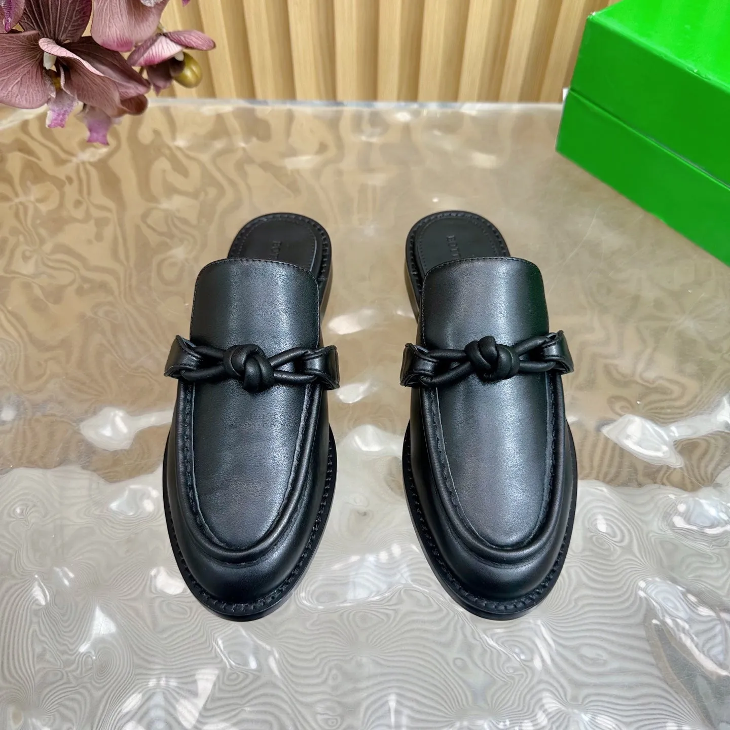 Astaire Loafer Black Lambskin 176160