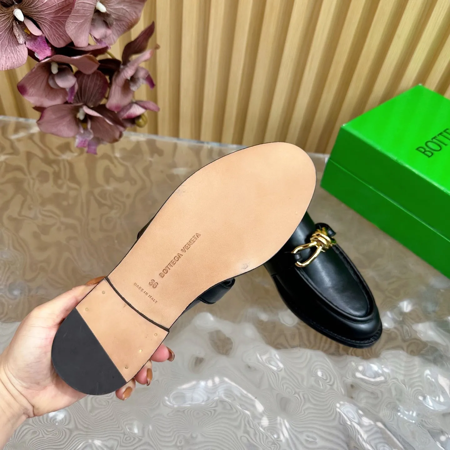 Astaire Loafer Black Lambskin Ghw 176173