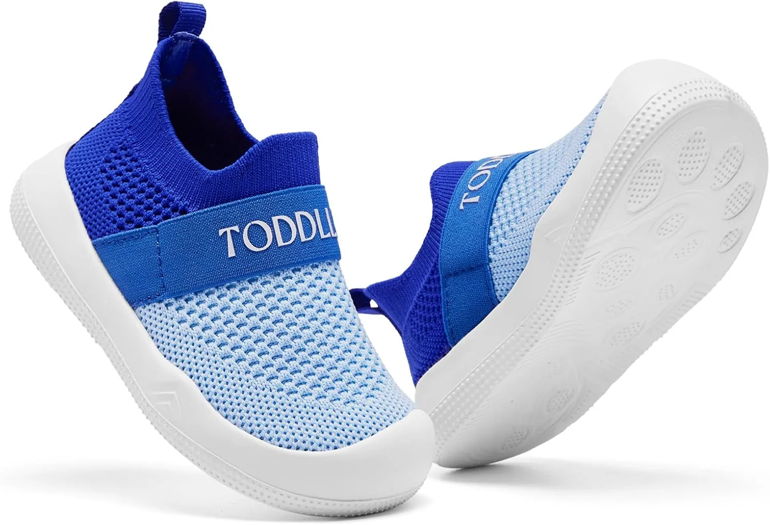 Baby Slip on Walking Shoes Toddler Sock Shoes Infant Sneakers Boy & Girls Non-Slip Tennis Shoes