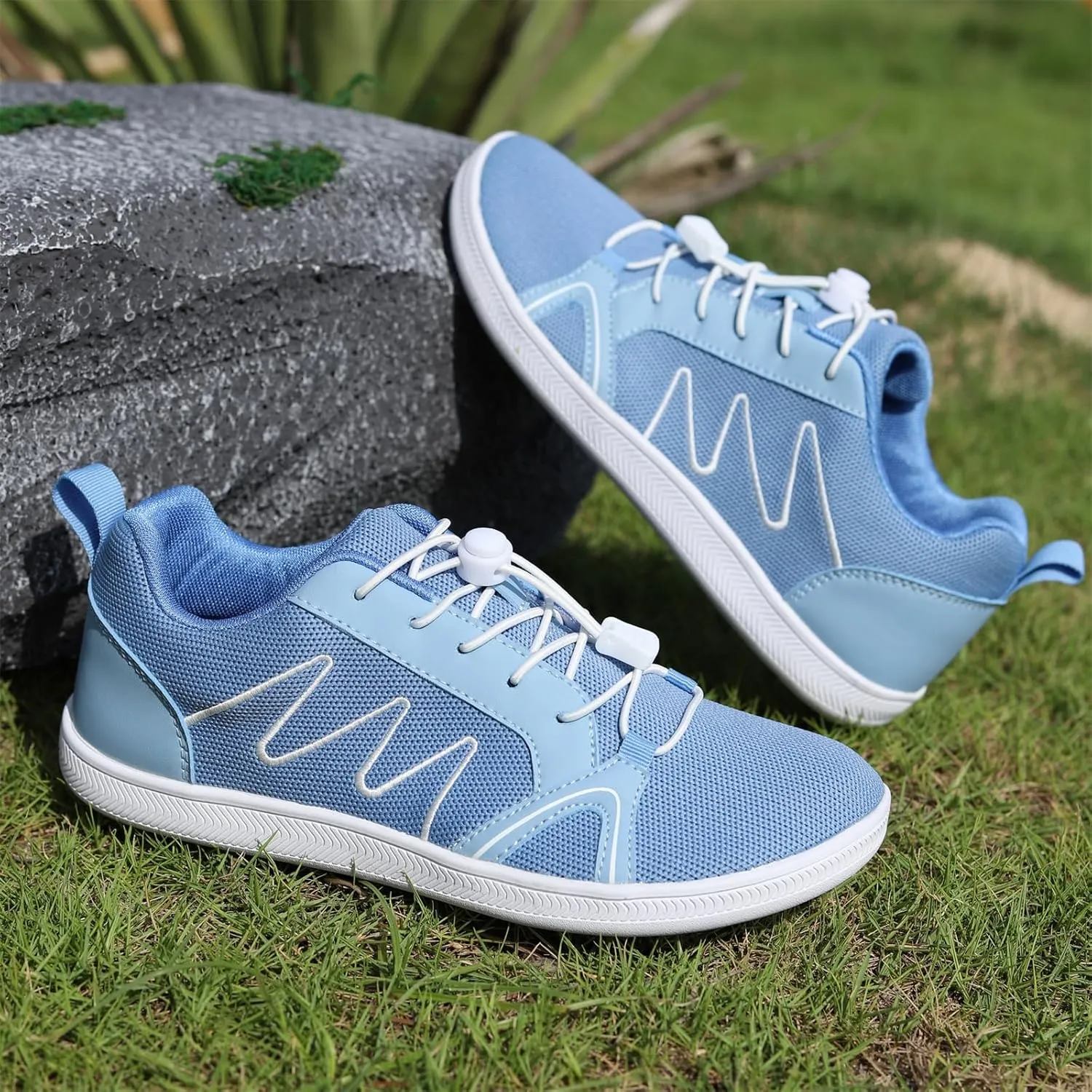 Barefoot Shoes for Women Wide Toe Barefoot Shoes Minimalist Zero Drop Walking Shoes Hike Fashion Sneakers