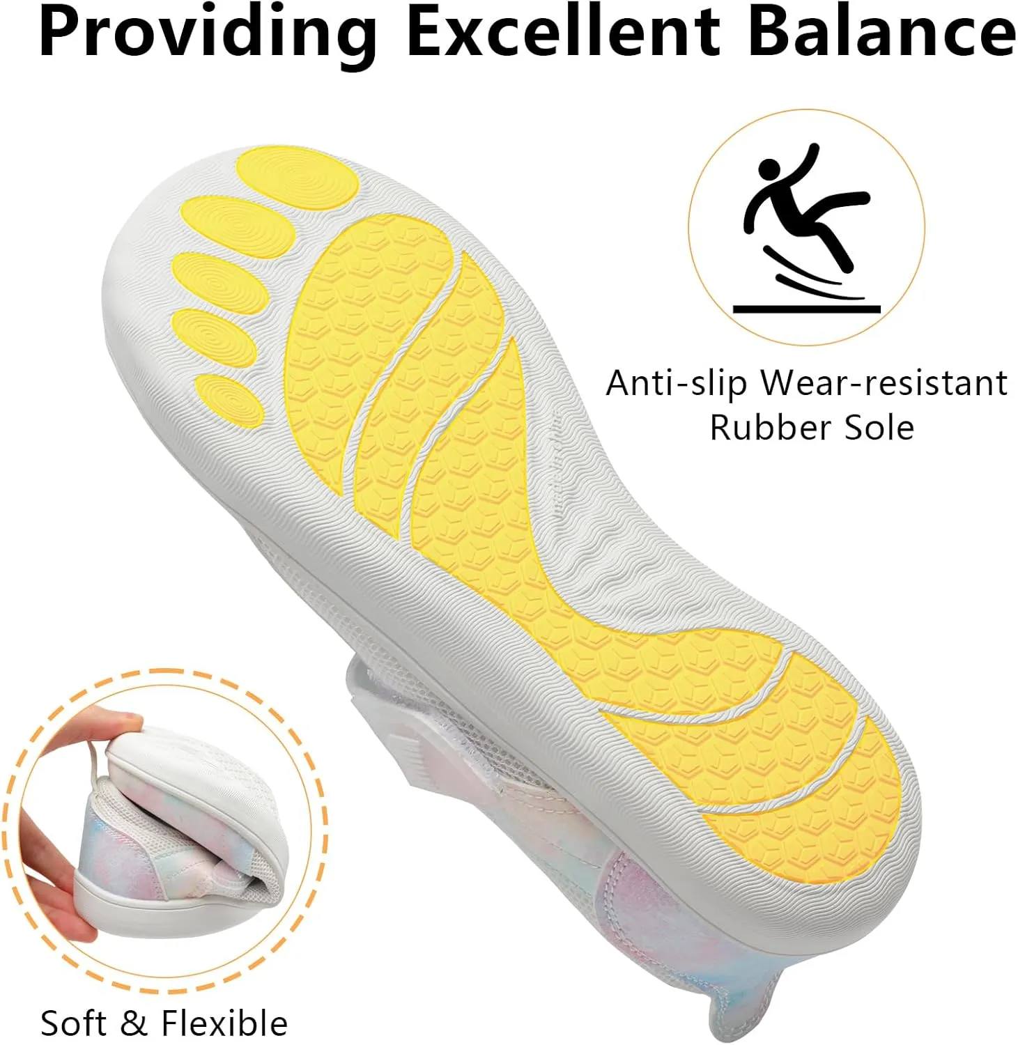 BARERUN Womens Walking Shoes Classic Mary Jane Flats Wide Toe Diabetic Shoes for Women Adjustable Breathable Lightweight Daily Barefoot Shoes
