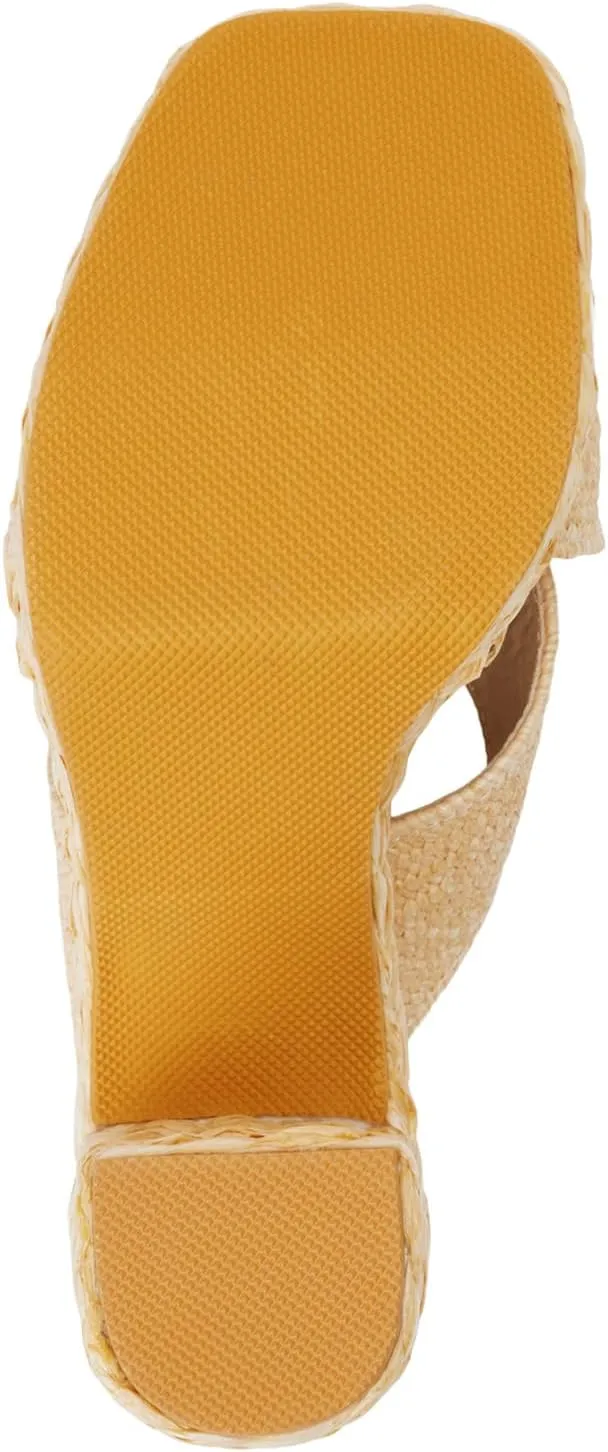 BEACH by Matisse Womens Caravan Block Platform Espadrille Casual Sandals Casual High Heel 3" & Up - Brown