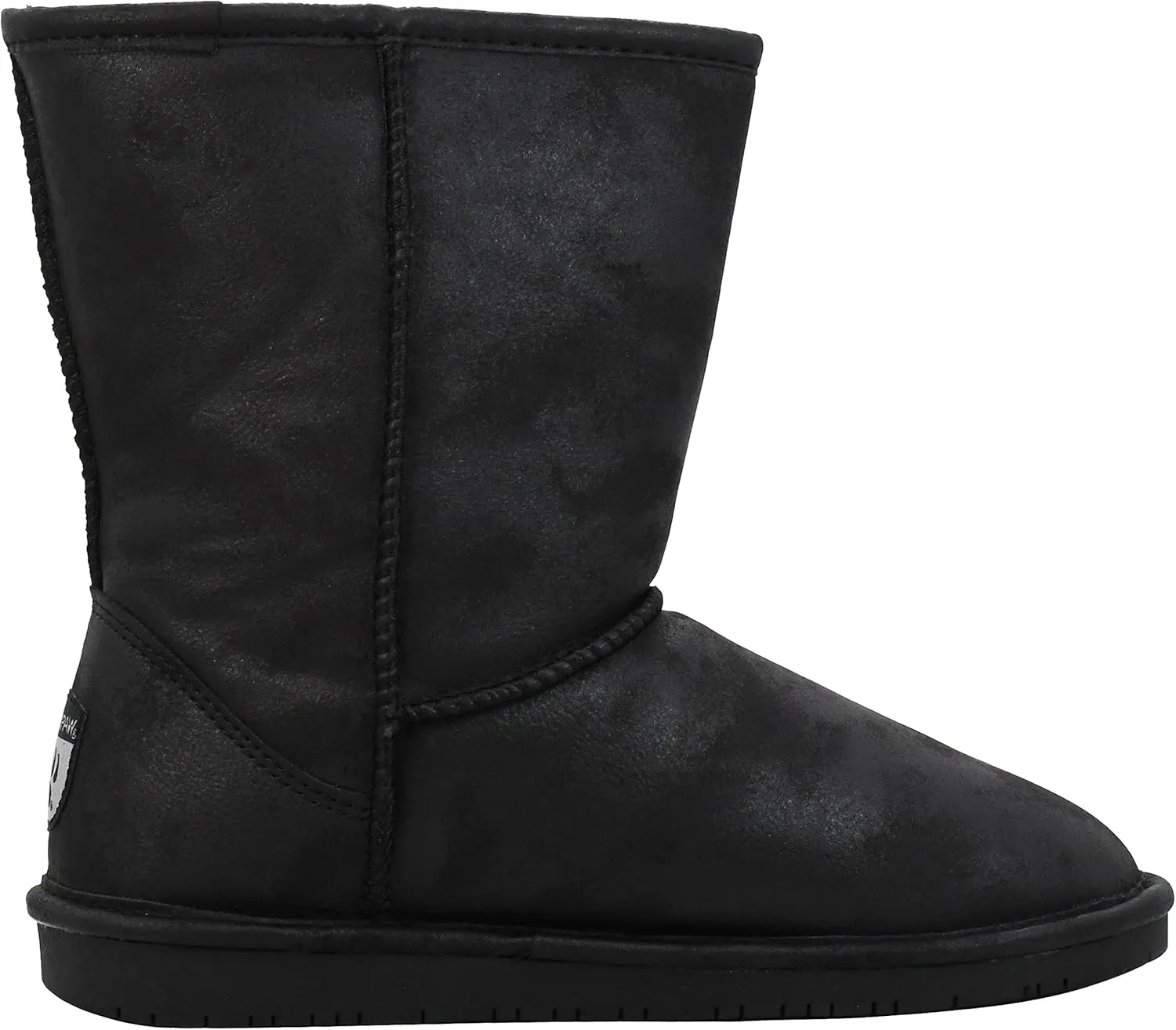 BEARPAW Emma Short Women's Classic Winter Slip On Boots, Lightweight Suede Boots, Multiple Colors