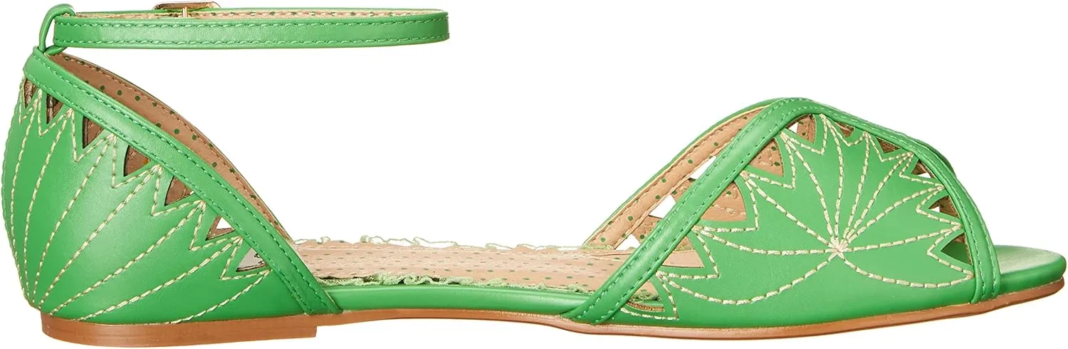 Bettie Page Women's Bp100-agnes Mary Jane Flat
