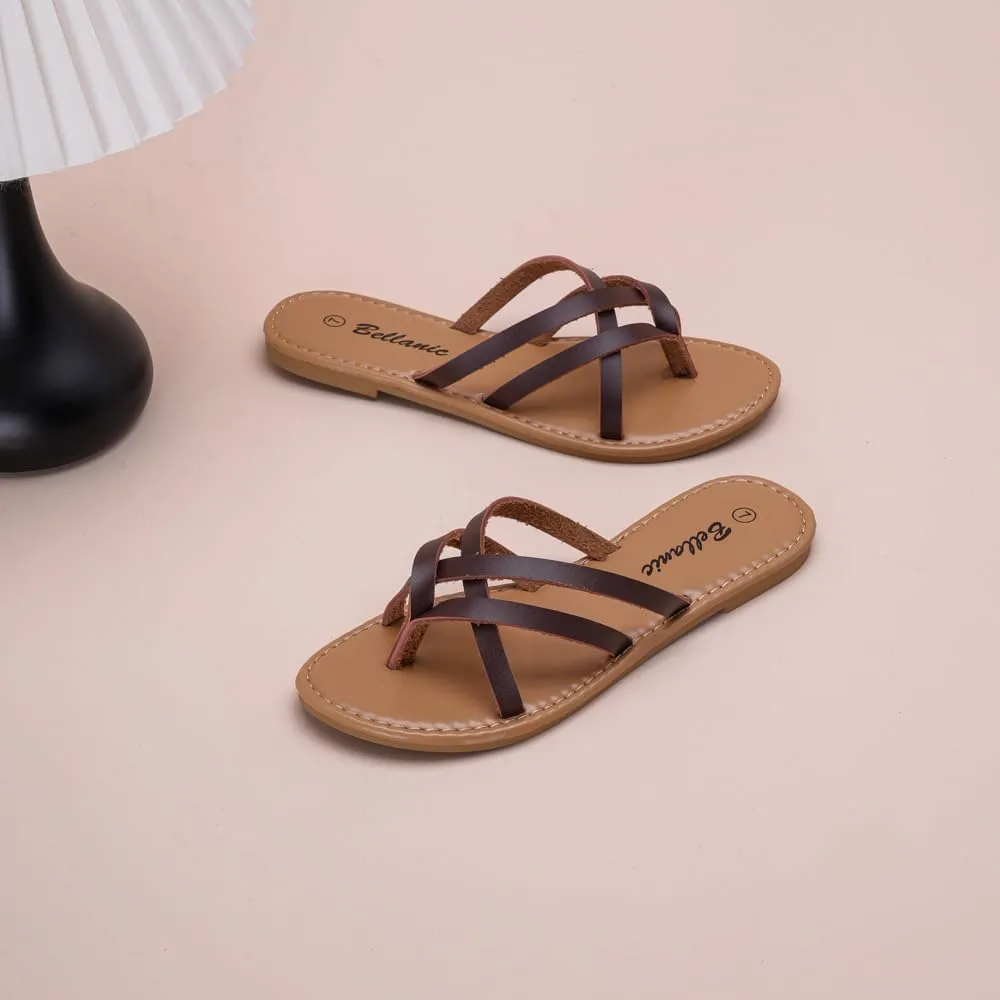Blue Berry Women's Flat Summer Sandals