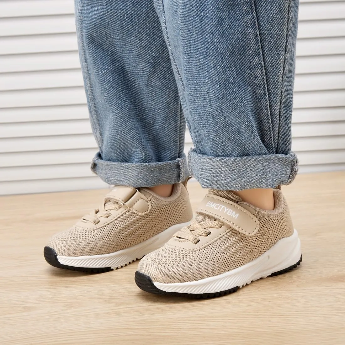 BMCiTYBM Baby Toddler Walking Sneakers Boys Girls Shoes