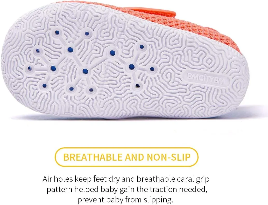 BMCiTYBM Toddler Baby Shoes Girl Boy Breathable Mesh Sneakers Non Slip