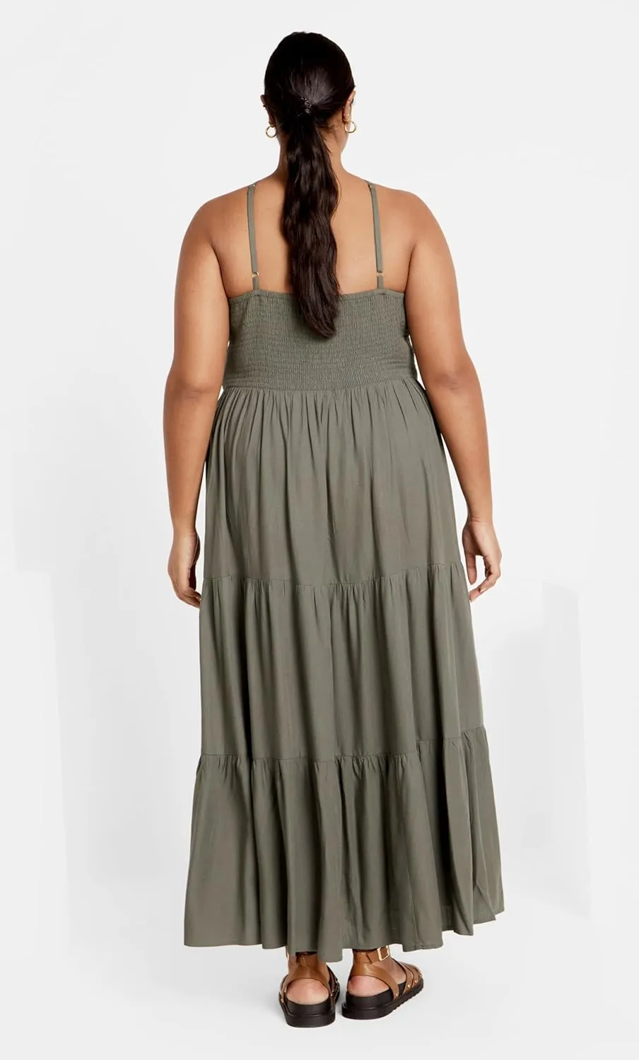 City Chic Women's Plus Size Tahitian Maxi Dress