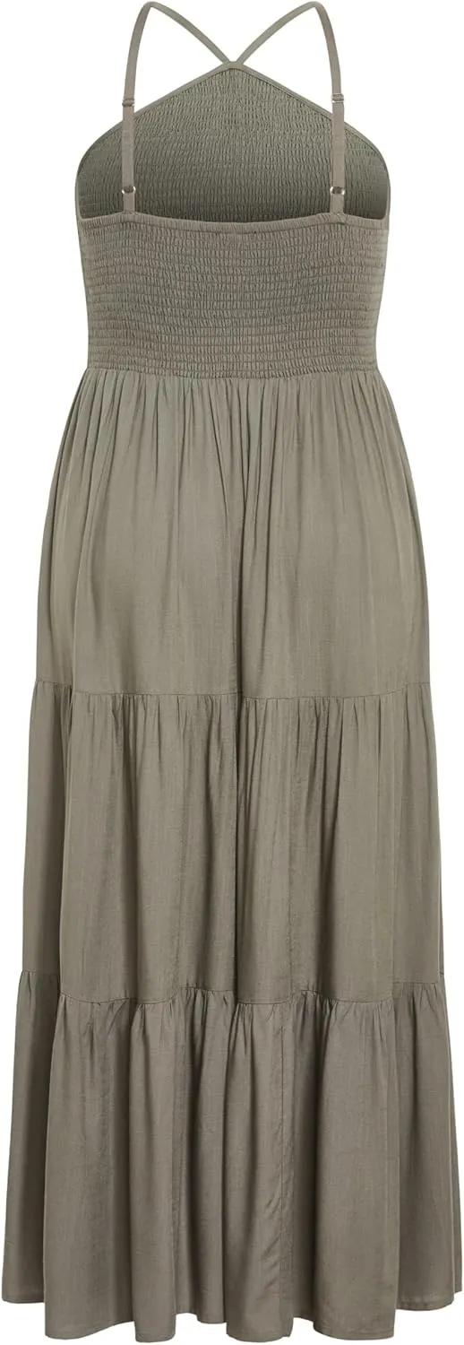 City Chic Women's Plus Size Tahitian Maxi Dress