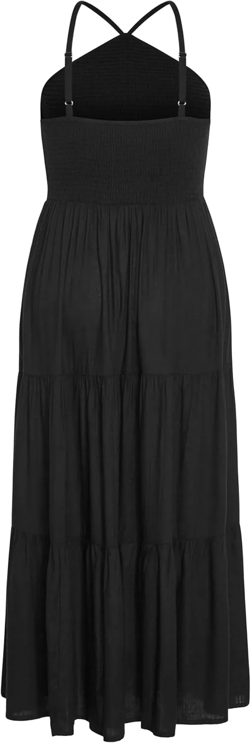 City Chic Women's Plus Size Tahitian Maxi Dress
