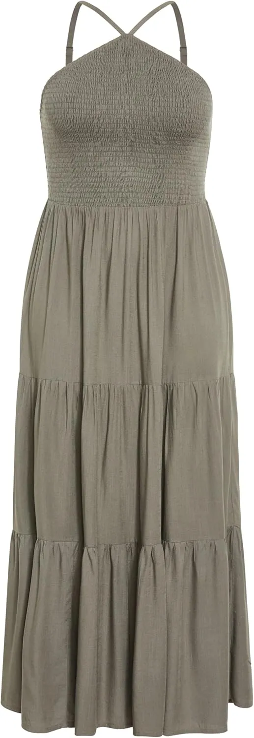 City Chic Women's Plus Size Tahitian Maxi Dress