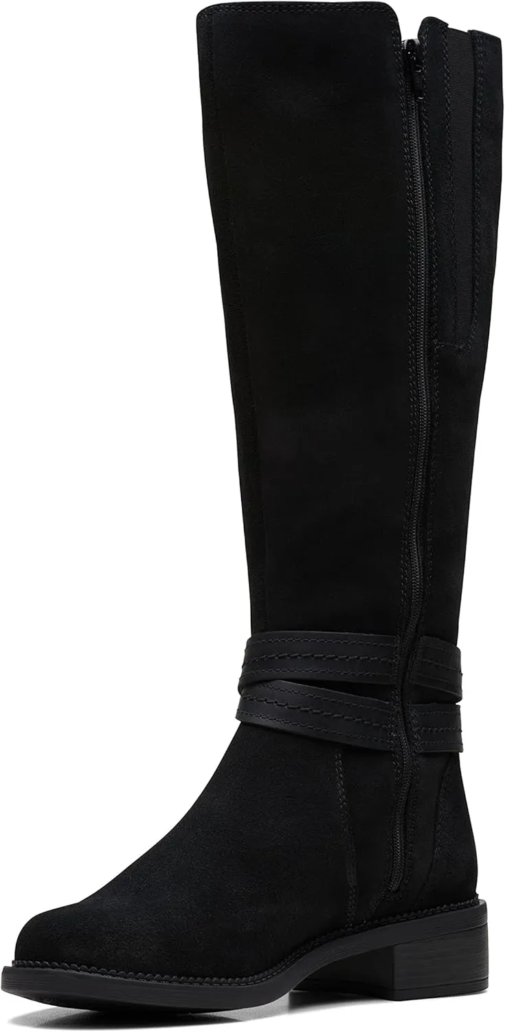 Clarks Women's Maye Shine Knee-High Boot