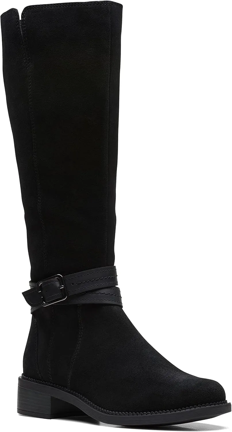 Clarks Women's Maye Shine Knee-High Boot