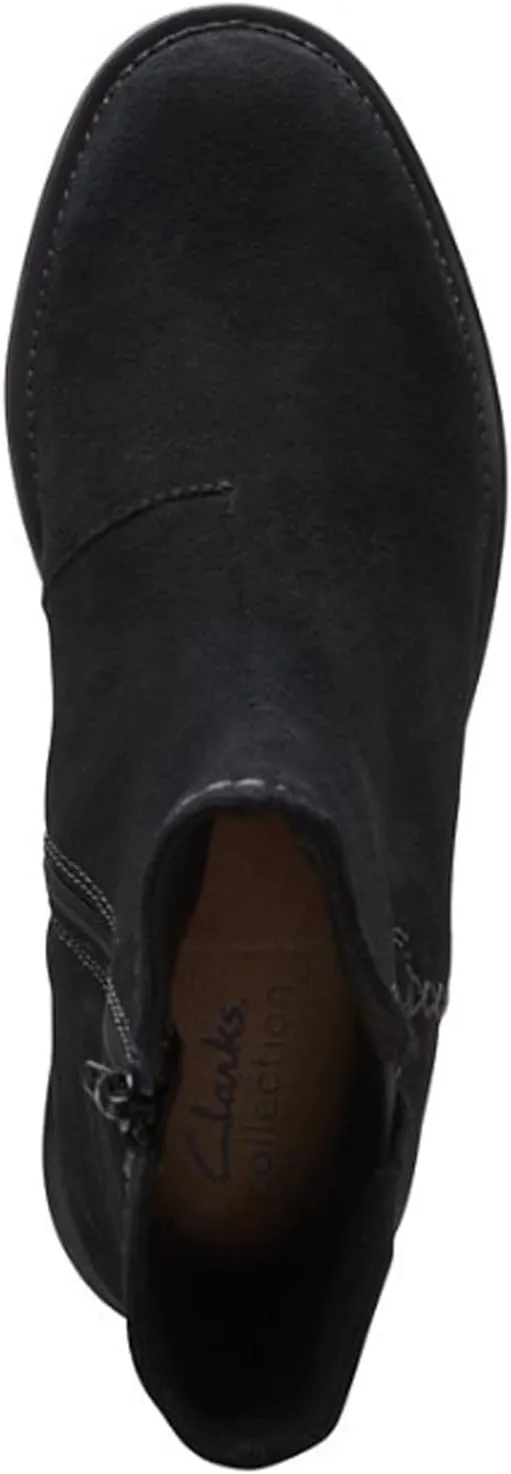Clarks Women's Maye Zip Mid Calf Boot