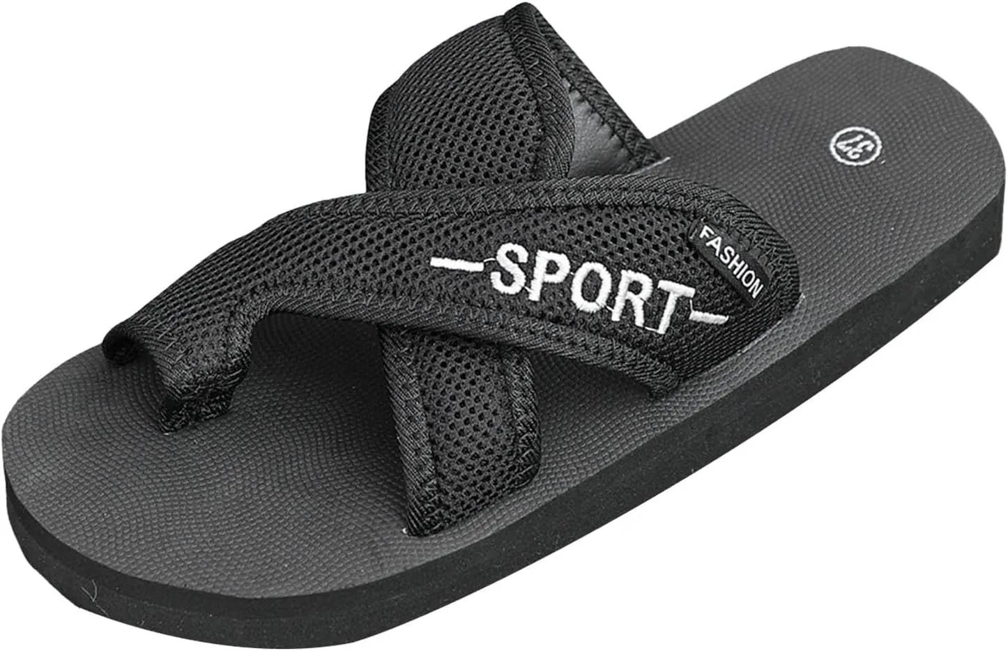 Comfortable Slide Sandals Spring And Summer Flat Soled Fashionable Casual Open Toe Beach Mesh Sandals For Women Large