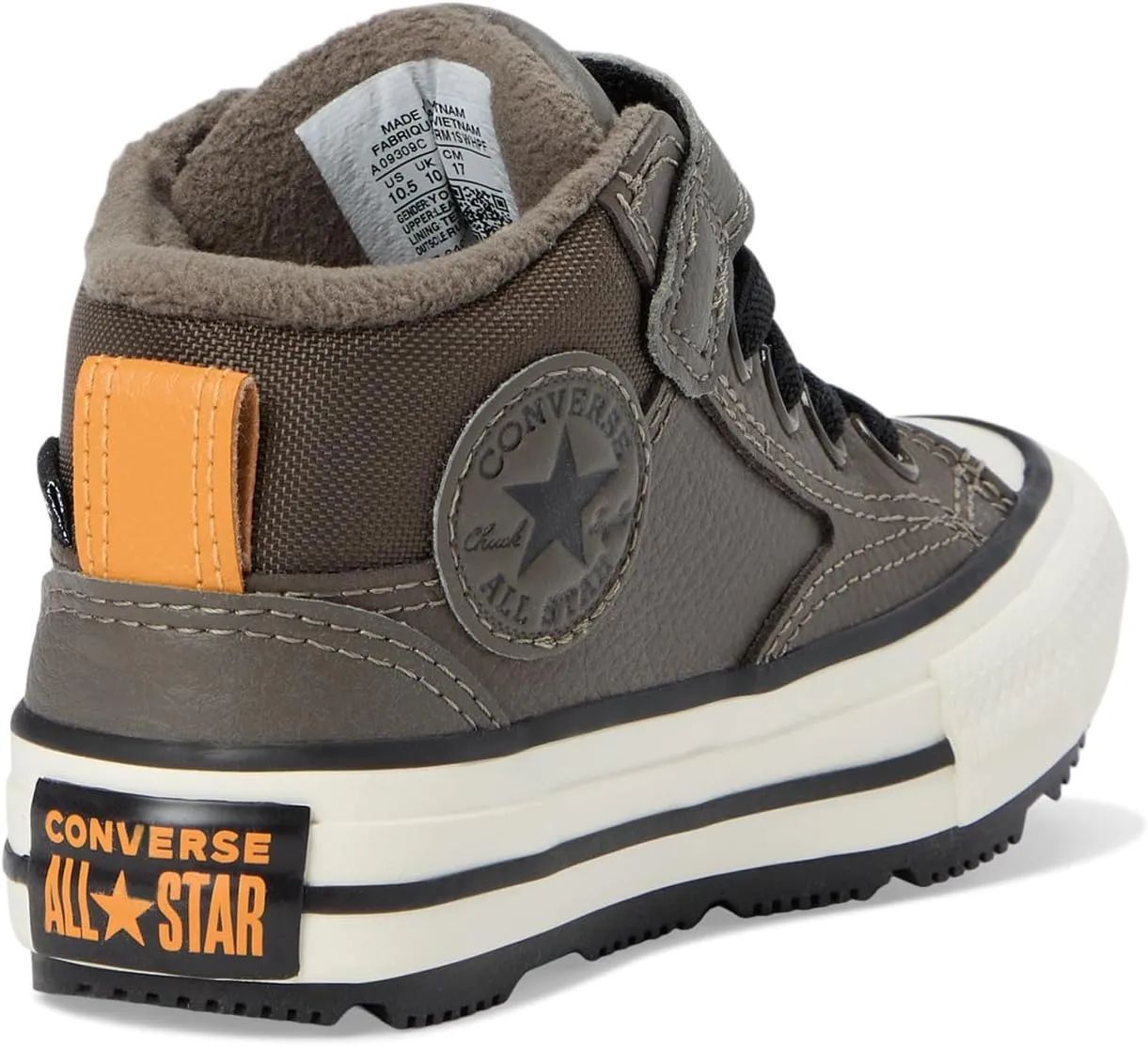 Converse Boy's Chuck Taylor All Star Water-Repellent Malden Street Easy-on Boot (Little Kid) Sneaker