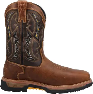 Dan Post Mens Warrior Composite Toe Work Safety Shoes Casual - Brown