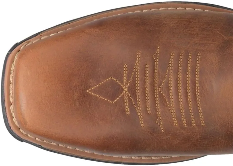 Dan Post Mens Warrior Composite Toe Work Safety Shoes Casual - Brown