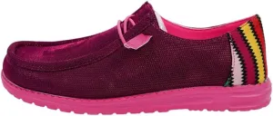 Dark Color Mesh Upper Canvas Loafers Elastic Strips Closure Slip-on Sneakers Casual Comfort Boat Shoes Ultralight Breathable Sports Shoes for Women/Men Adults/Teenagers, Couple Shoes, Blue/Grey/Rose