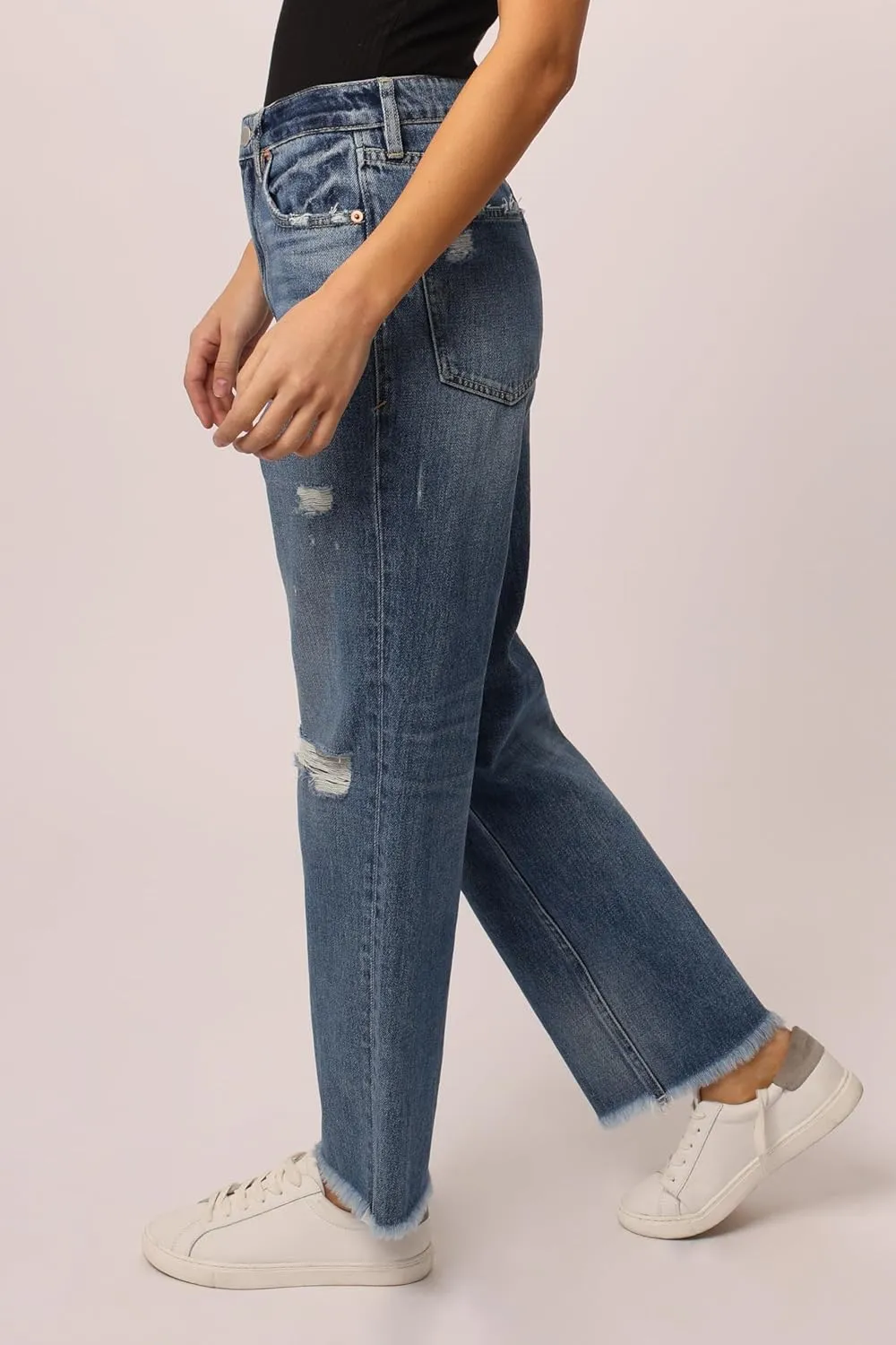 DEAR JOHN 90's Women's Jeans Straight Leg High Rise Ankle Inseam