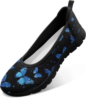 Doojoayie Ladies Slip On Shoes Trendy Loafers for Women Daily Business Wedding Wear