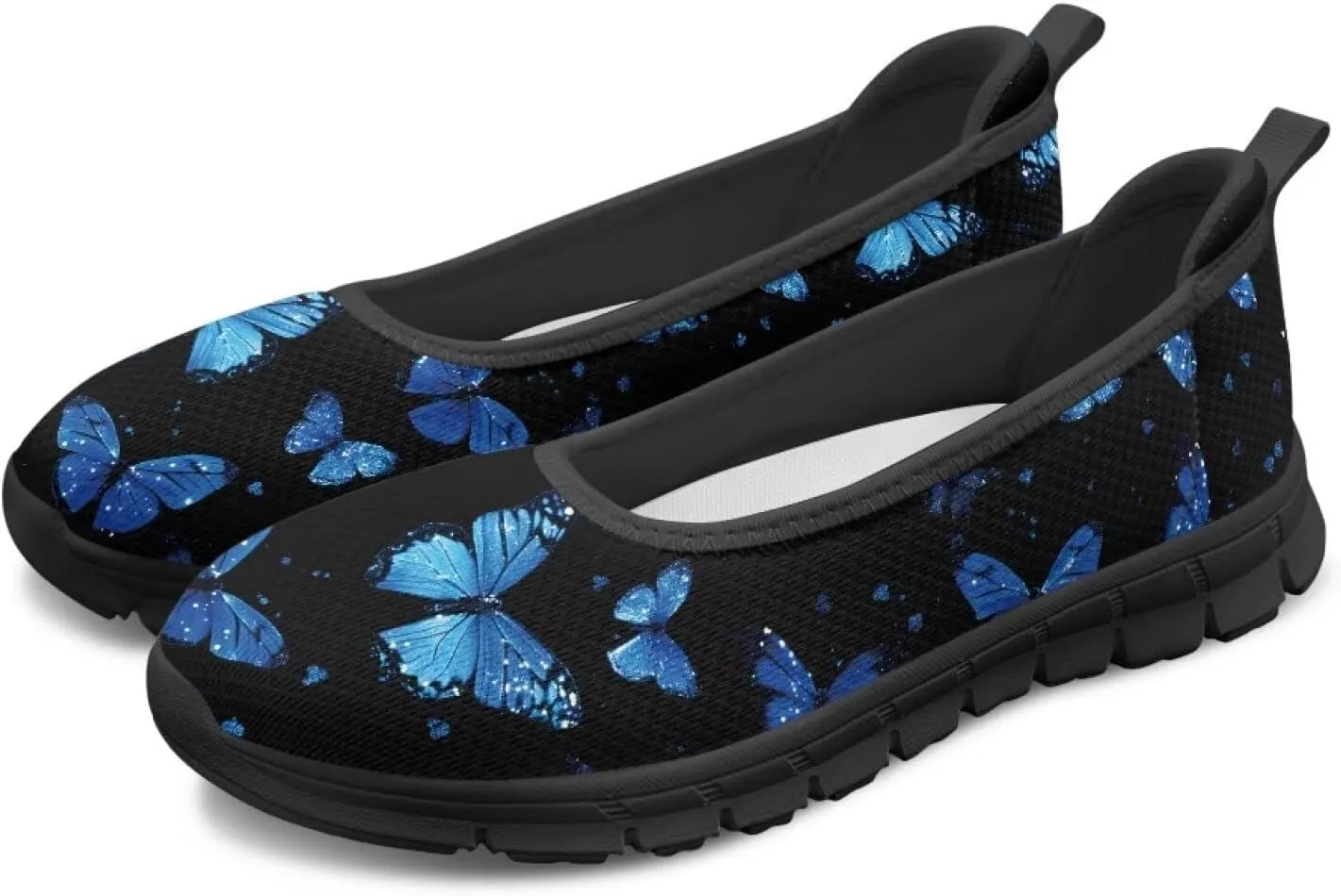 Doojoayie Ladies Slip On Shoes Trendy Loafers for Women Daily Business Wedding Wear