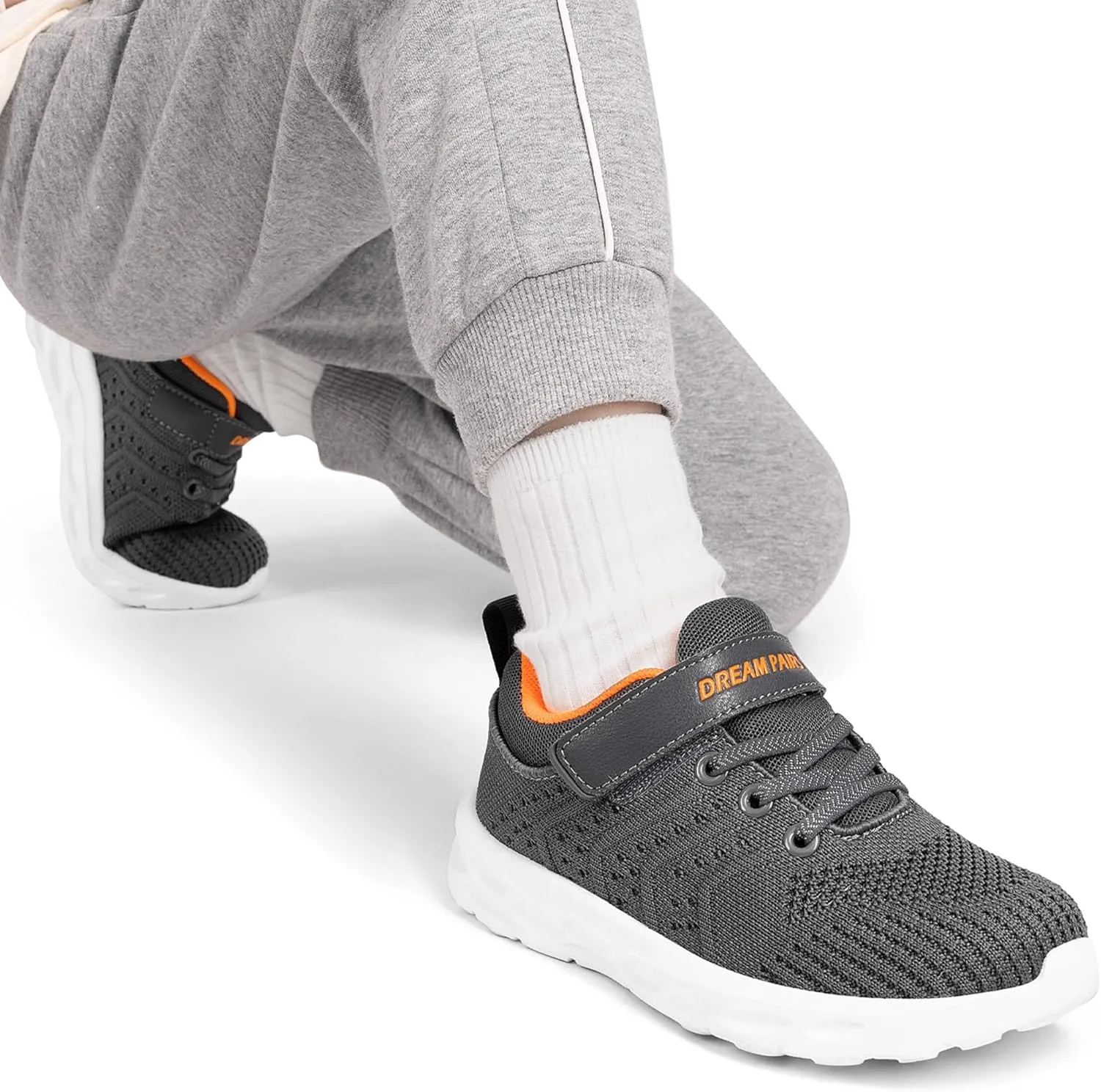 DREAM PAIRS Boys Girls Shoes Kids Tennis Footwear EZ-Ons GoGetters Running Athletic School Sneakers for Little/Big Kid