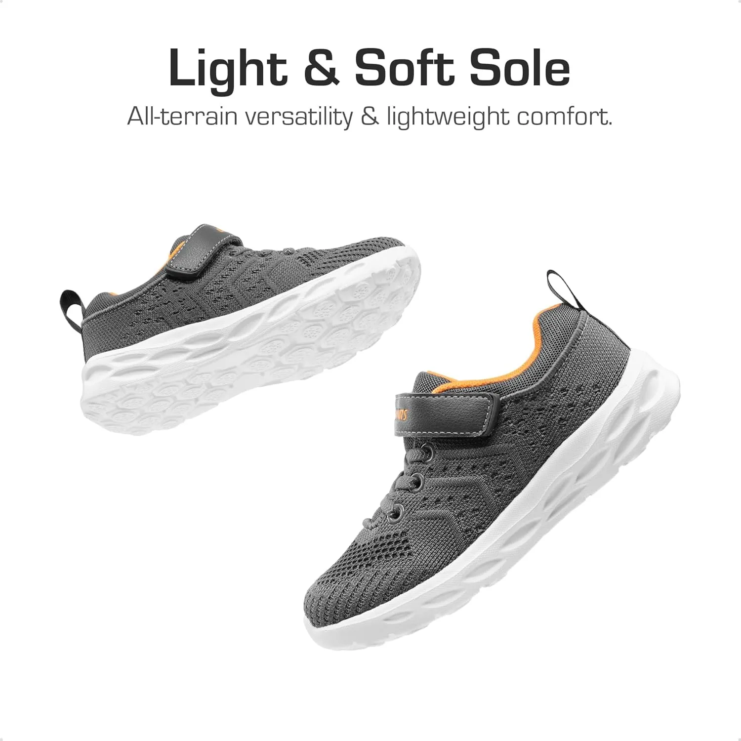 DREAM PAIRS Boys Girls Shoes Kids Tennis Footwear EZ-Ons GoGetters Running Athletic School Sneakers for Little/Big Kid