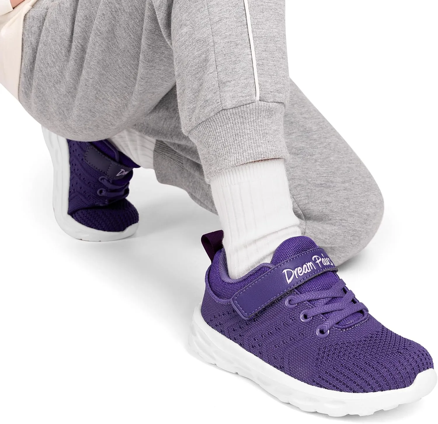 DREAM PAIRS Boys Girls Shoes Kids Tennis Footwear EZ-Ons GoGetters Running Athletic School Sneakers for Little/Big Kid