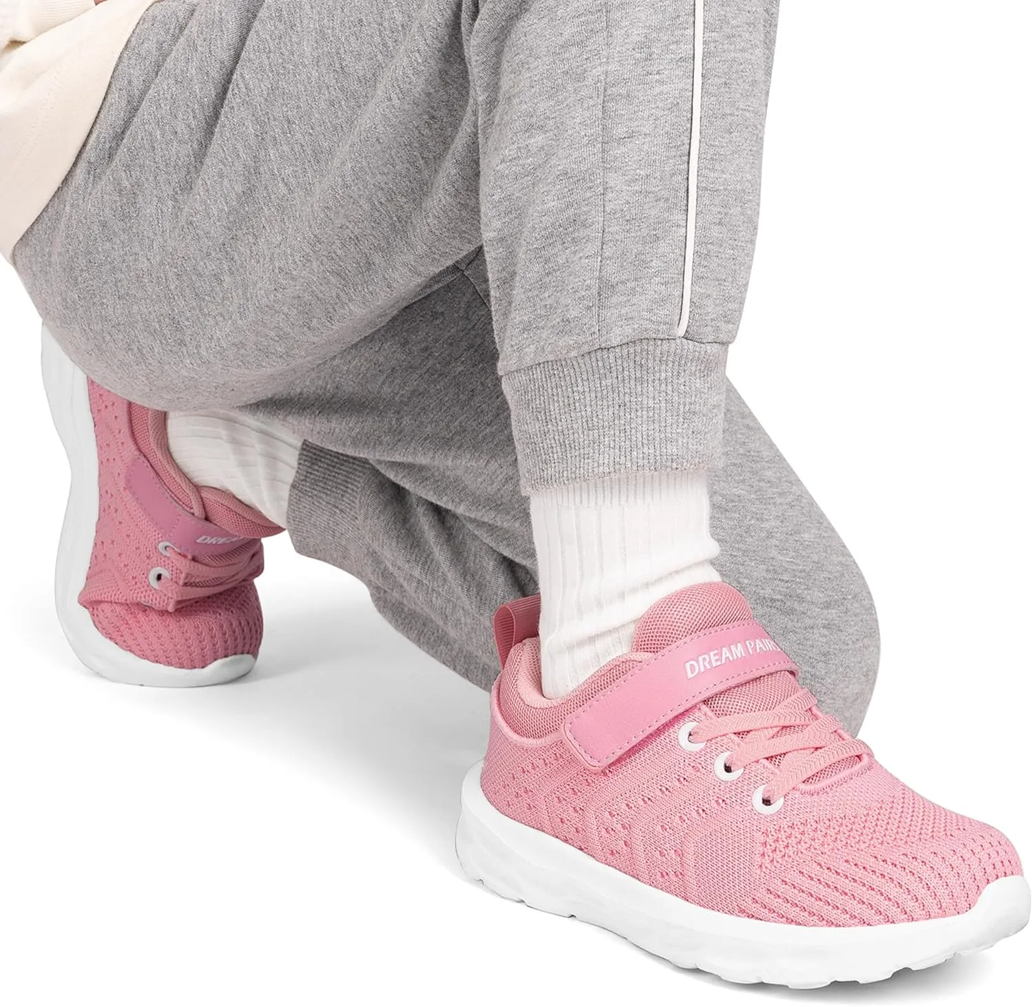 DREAM PAIRS Boys Girls Shoes Kids Tennis Footwear EZ-Ons GoGetters Running Athletic School Sneakers for Little/Big Kid