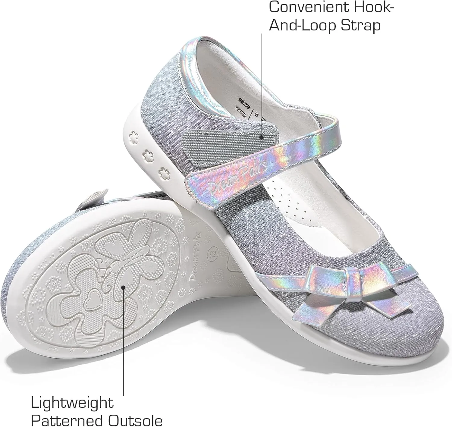 DREAM PAIRS Girls School Uniform Shoes Mary Jane Dress Flats(Little Kid/Big Kid)
