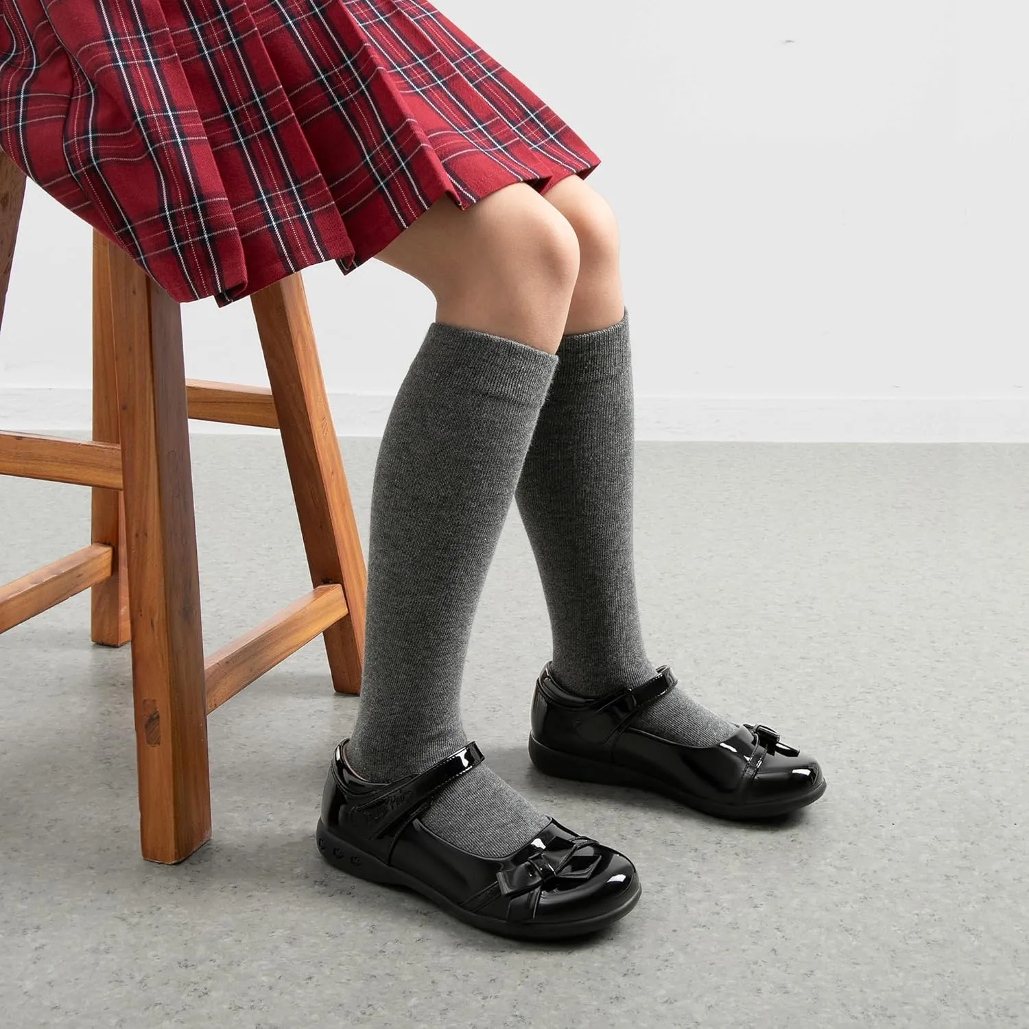 DREAM PAIRS Girls School Uniform Shoes Mary Jane Dress Flats(Little Kid/Big Kid)