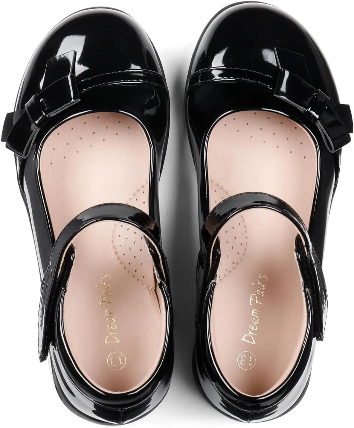 DREAM PAIRS Girls School Uniform Shoes Mary Jane Dress Flats(Little Kid/Big Kid)