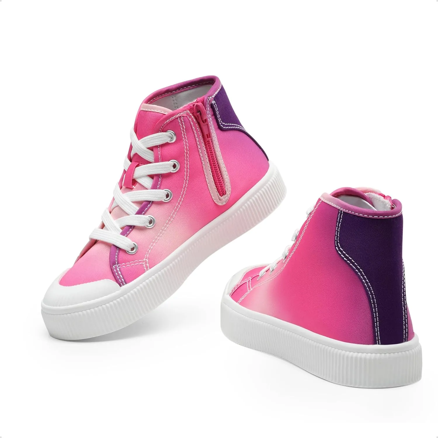 DREAM PAIRS Kids Sneakers Little Boys Girls High Top Canvas Shoes LilLegends CourtStar Casual Walking Shoes