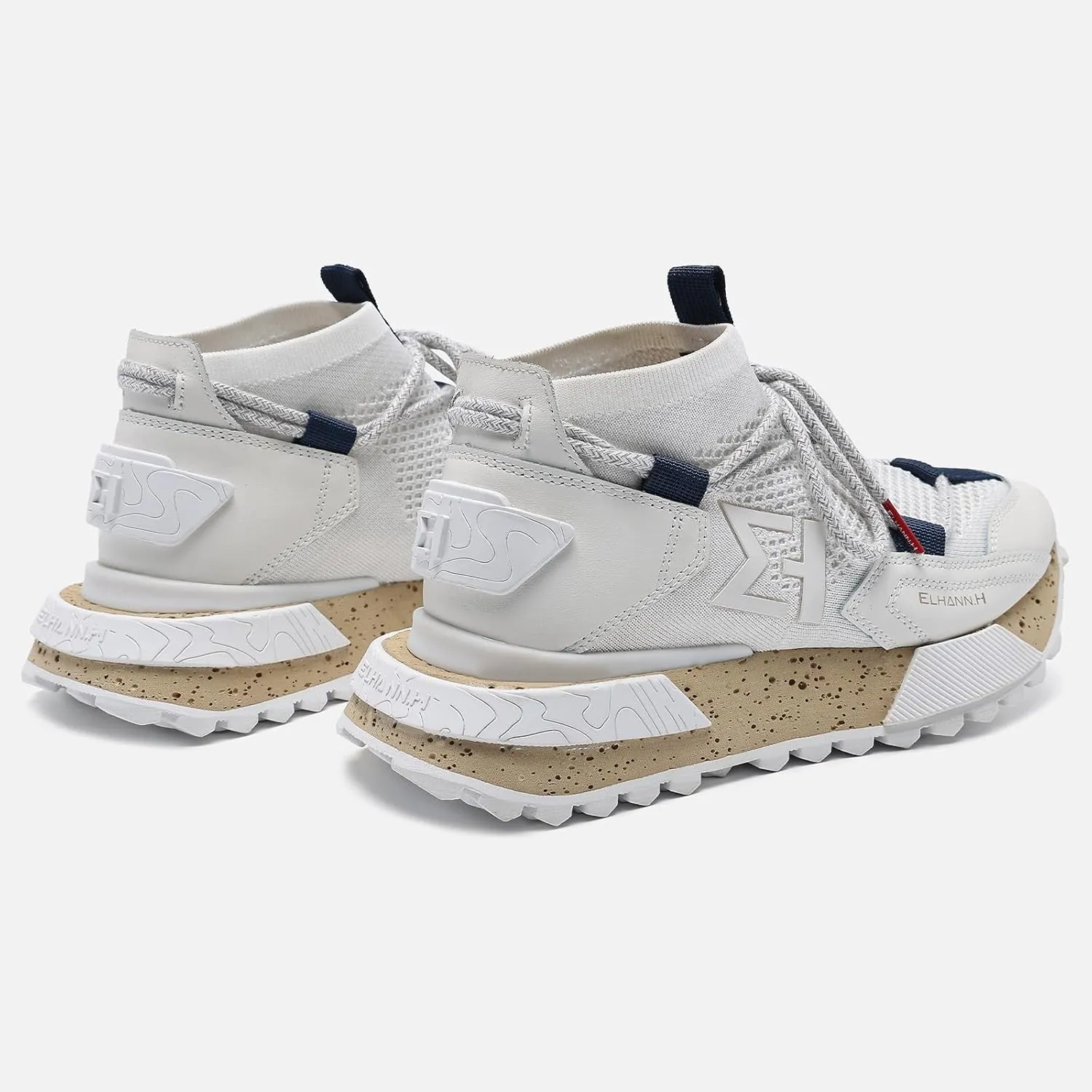 ELHANN.H The NSJ Sneakers Mix of Modernity and Graphic with a Dynamics Touch.