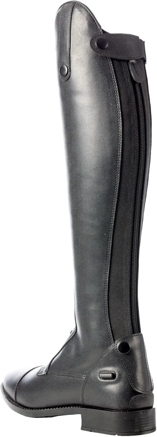 Equinavia Karina Womens Synthetic Leather Equestrian English Horse Riding Tall Field Boots | Includes Reusable Boot Shapers