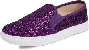 FEVERSOLE Women's Fashion Slip-On Sneaker Casual Flat Loafers