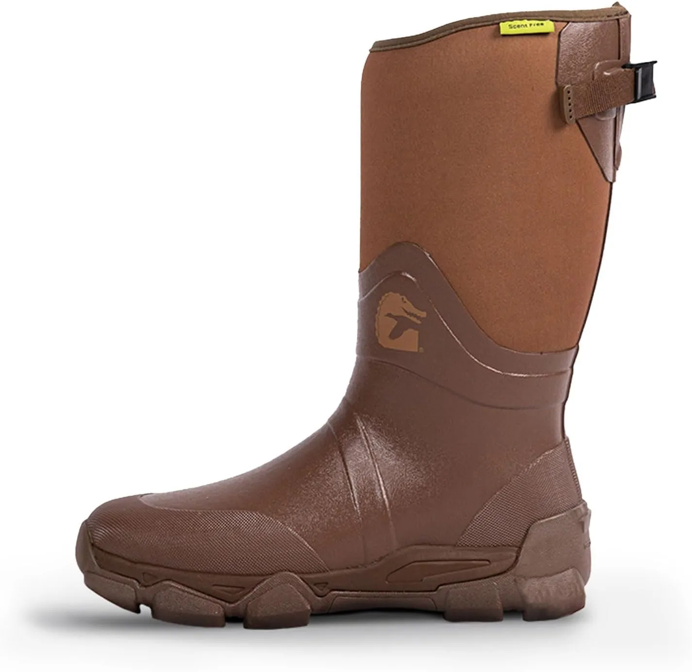 Gator Waders Men's Omega Flow Hunting Durable Lightweight 14" Height Boots with Calf Adjustable Gusset & Air Mesh Lining